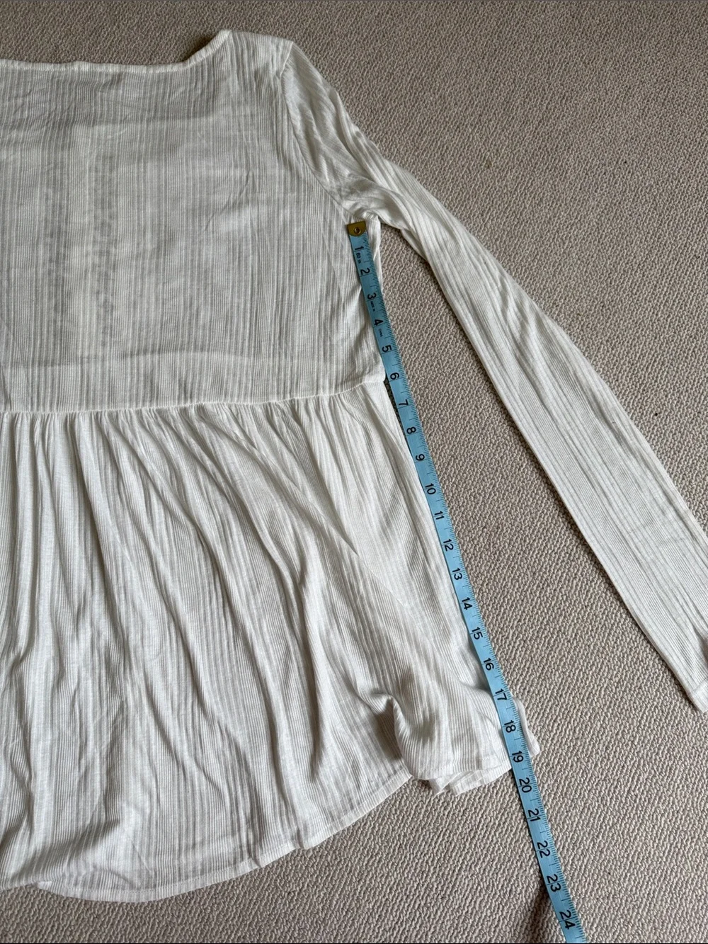 Free People Pretty Please Tunic Top /  Henley / lyrical lace tunic top NWOT